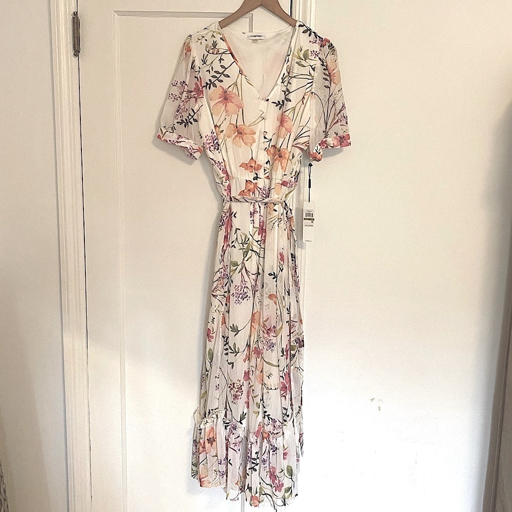 Calvin Klein Floral Dress
